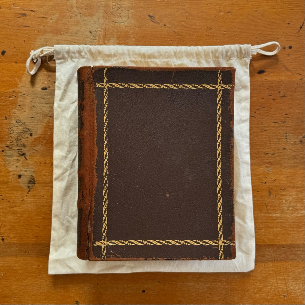 Antique Victorian Large Illustrated Family Bible Old&New Testament Gilded Edges